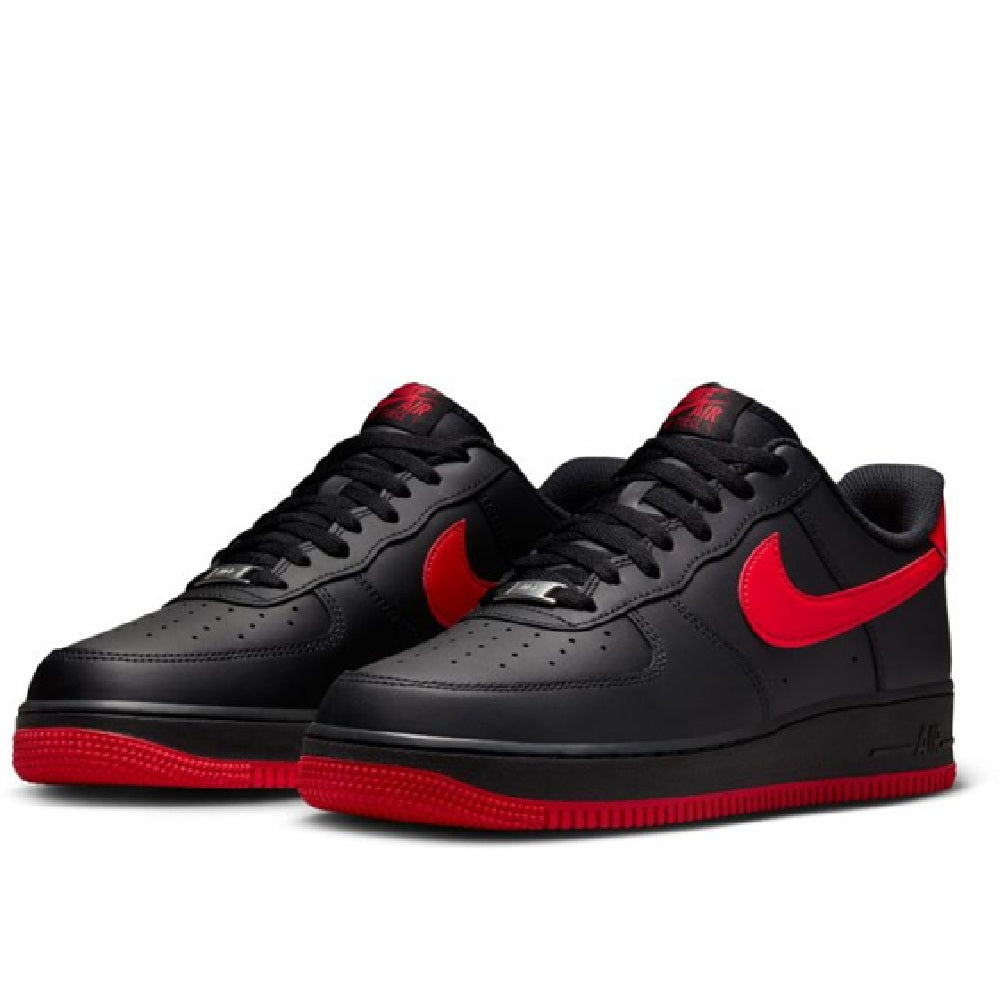 Men's Nike Air Force 1 '07 'Vamps' Blck/University Red-Blck (FJ4146 002)
