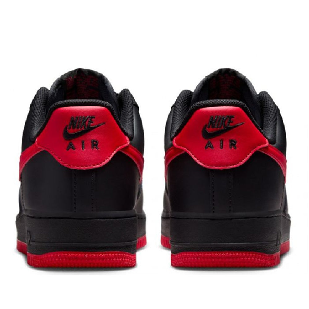 Men's Nike Air Force 1 '07 'Vamps' Blck/University Red-Blck (FJ4146 002)