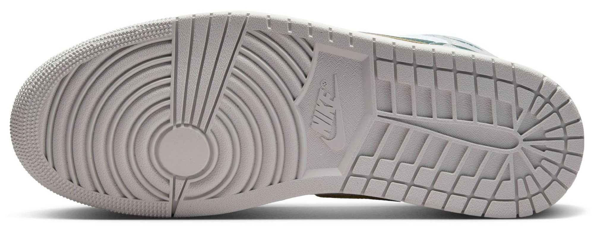 Men's Jordan 1 Mid SE White/Oxidized Green-Sail (FQ7720 103)