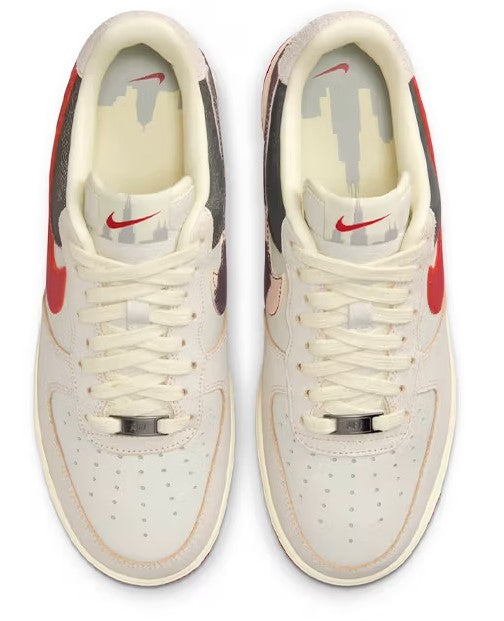 Men's Nike Air Force 1 '07 PRM "Chicago" Summit Wht/Gym Red (FQ8743 121)