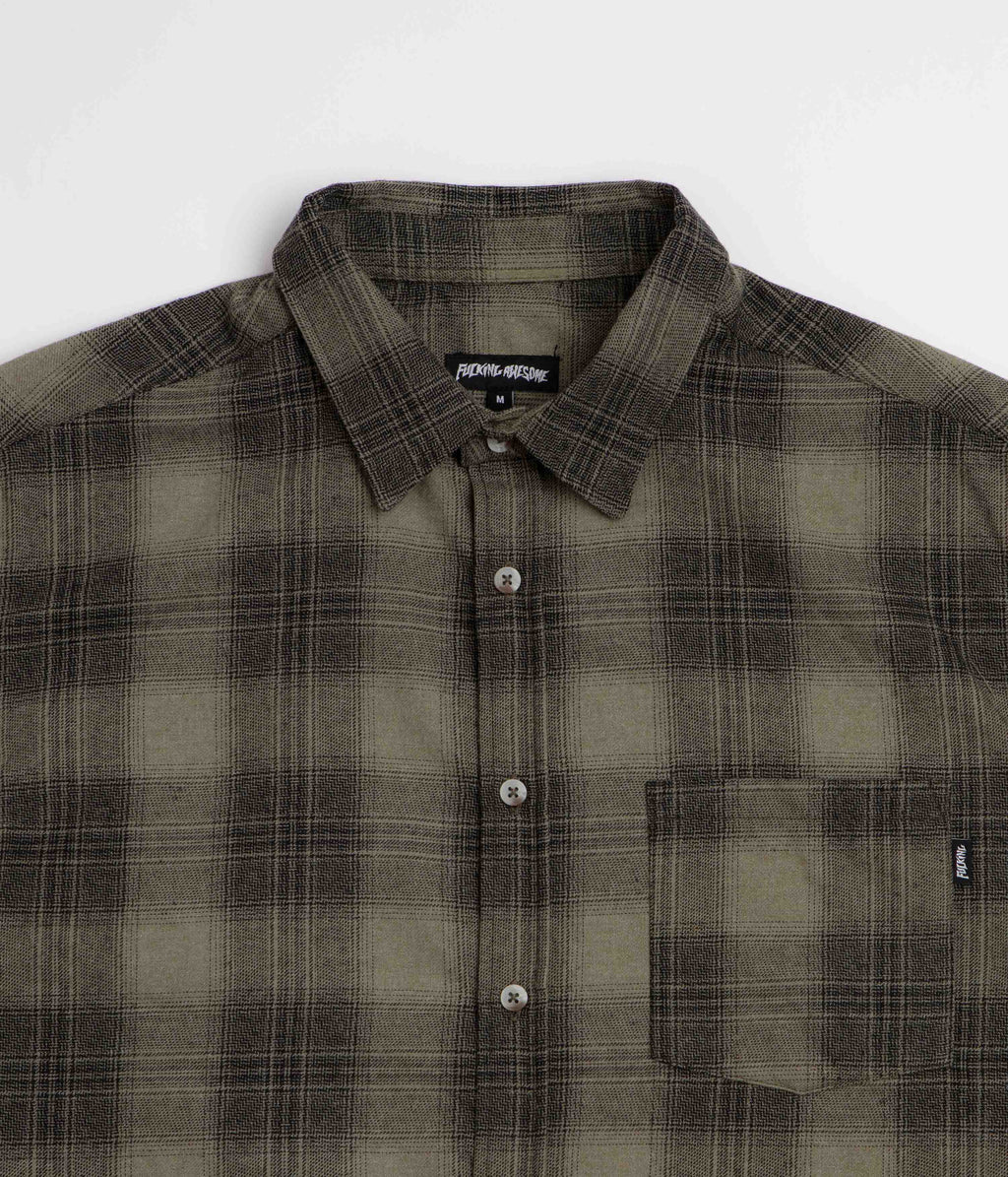 Fucking Awesome Blake's Short Sleeve Shirt - Green / Black