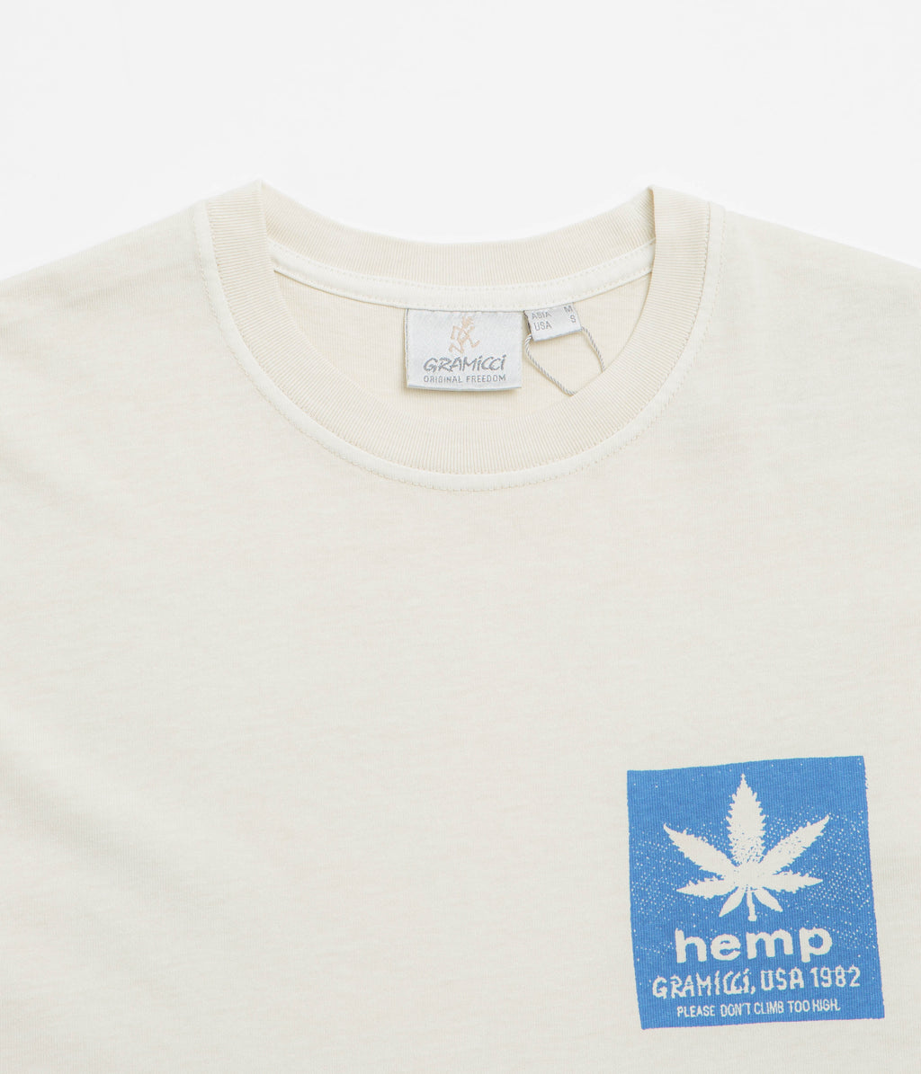 Gramicci Hemp T-Shirt - Natural Pigment