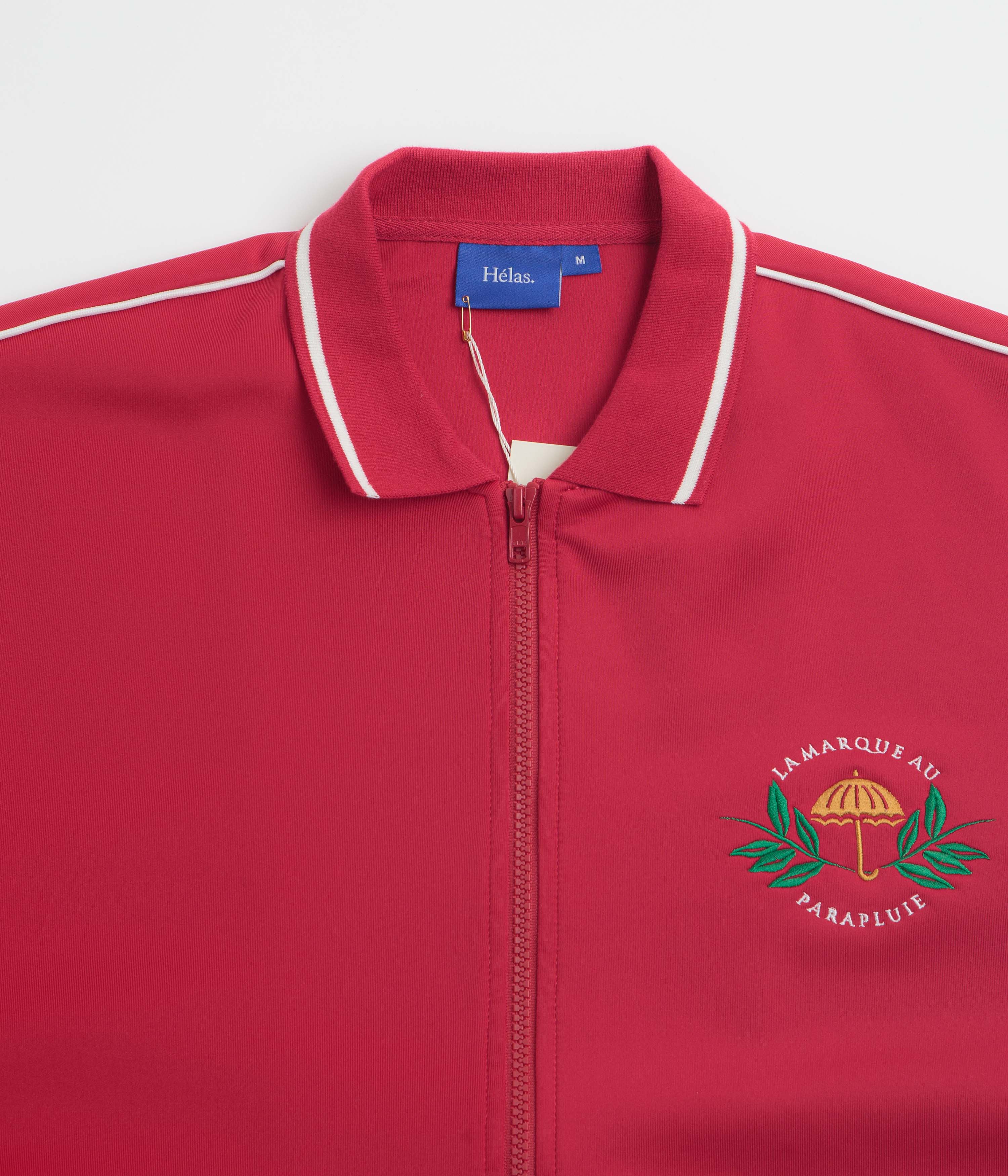 Helas La Marque Tracksuit Jacket - Burgundy