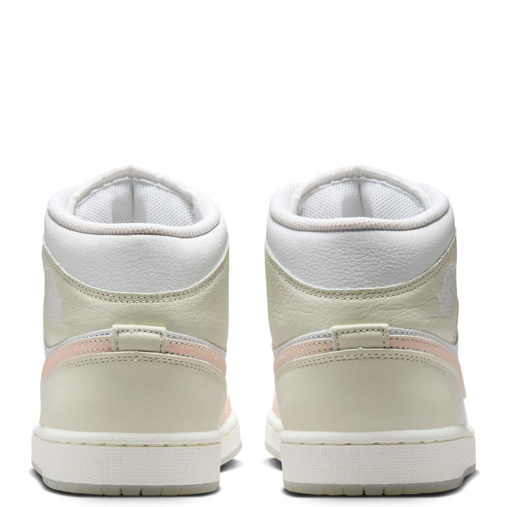 Men's Jordan 1 Mid SE White/Guava Ice-Sea Glass (HJ6654 100)