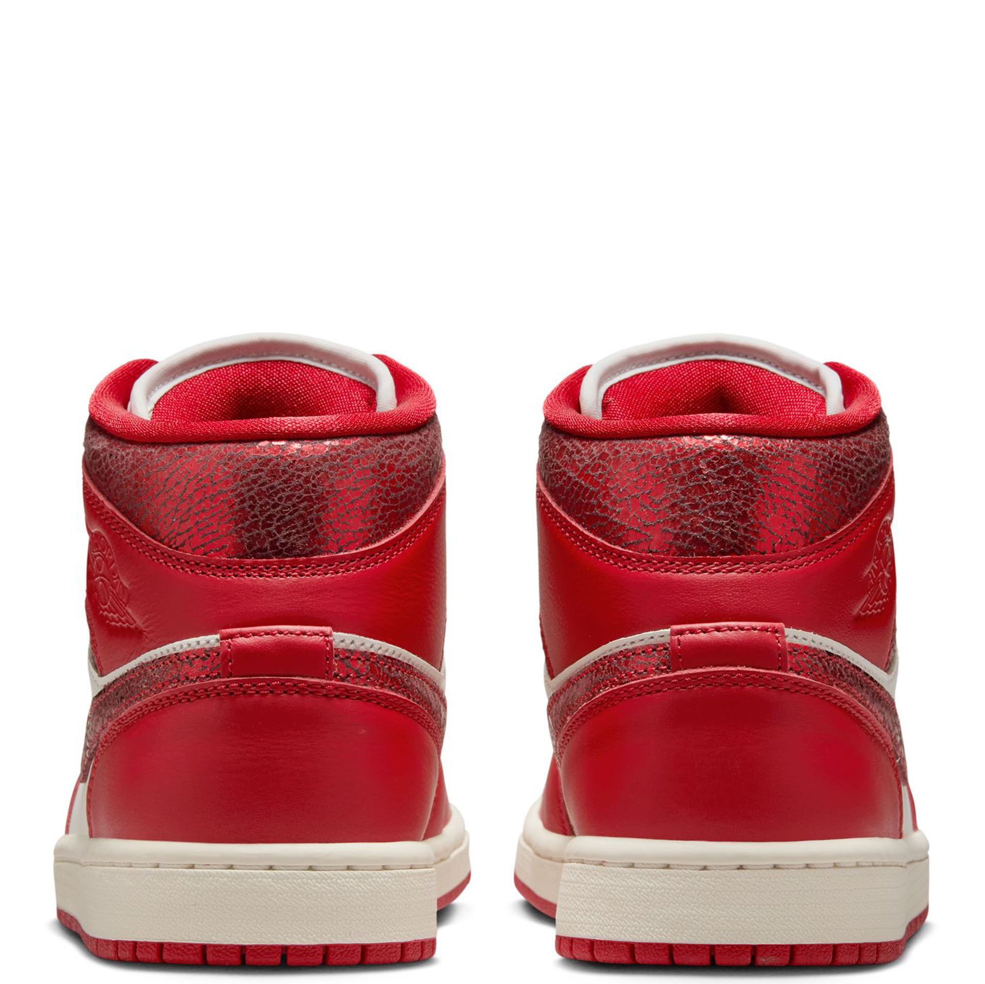 Women's Jordan 1 Mid SE Sail/Varsity Red-Team Red (HJ9337 106)