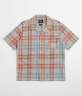 Howlin' Cocktail Short Sleeve Shirt - Brown Check