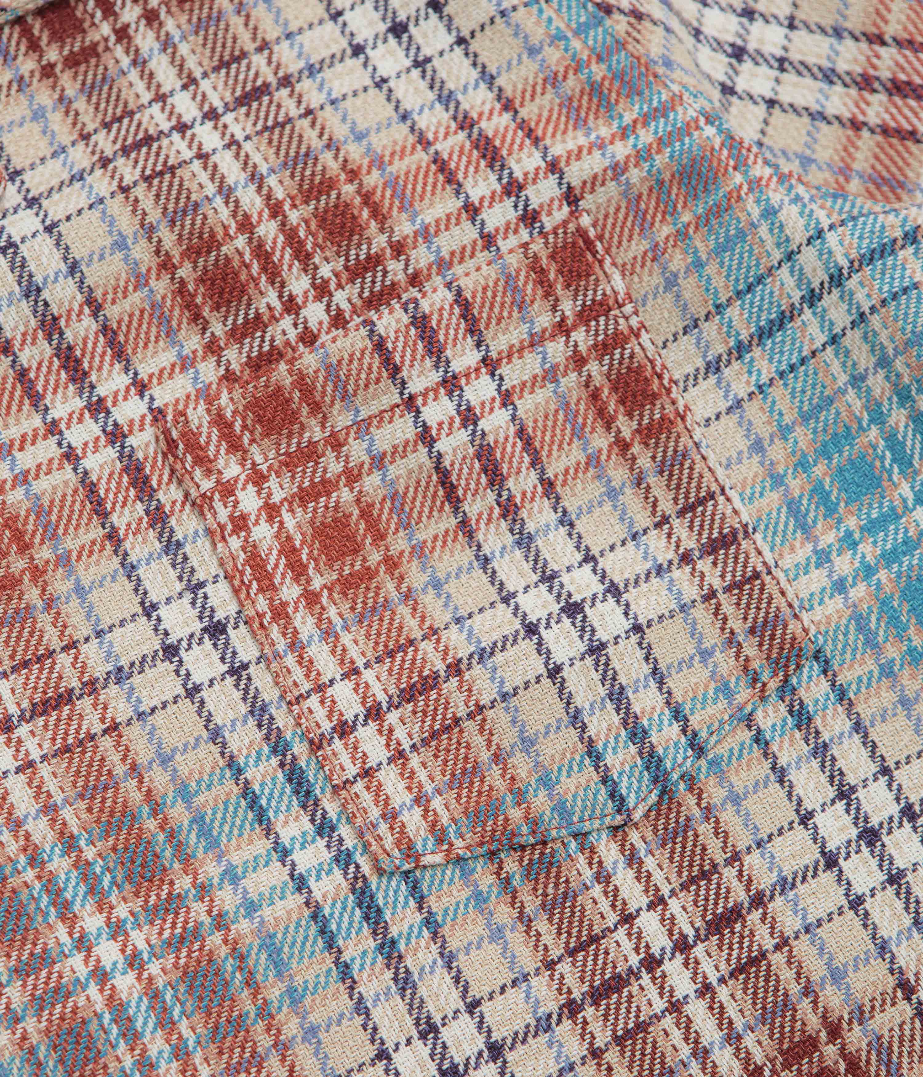 Howlin' Cocktail Short Sleeve Shirt - Brown Check
