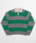 Howlin' College Is Fun Rugby Polo Shirt - Green Whisper