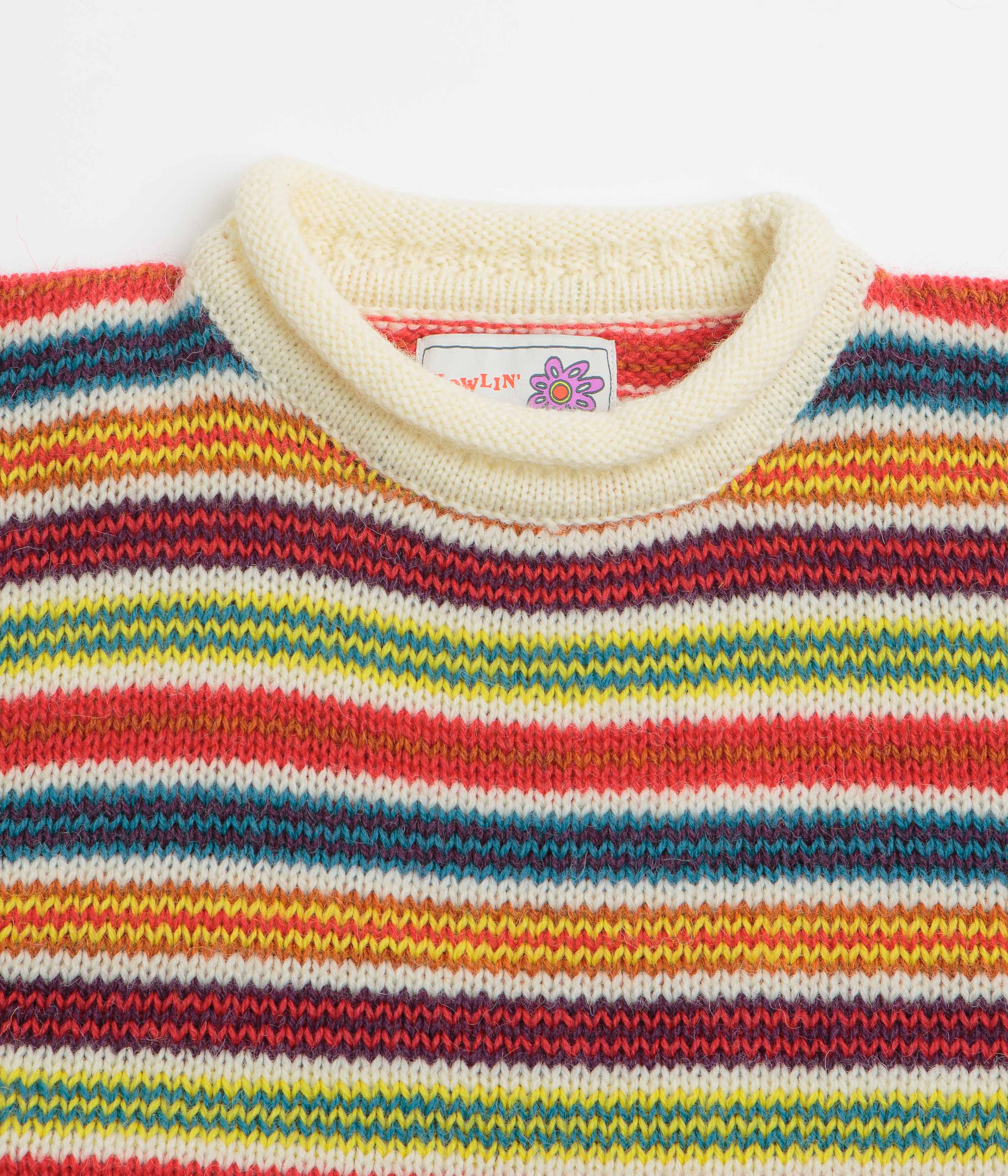 Howlin' Cool In The Pool Crewneck Sweatshirt - Ecru