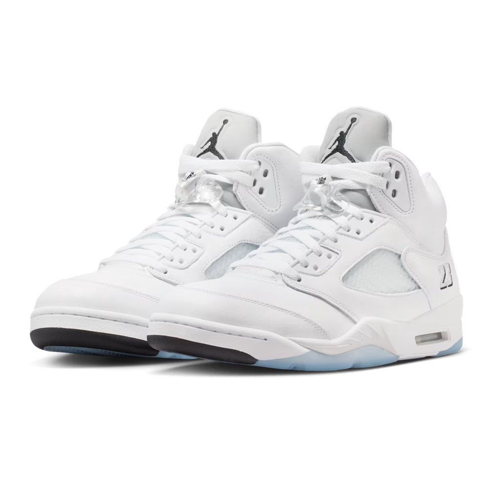 Men's Jordan 5 Retro OG "White Metallic" Wht/Blk-Mtlc Silver (HQ7978 103)