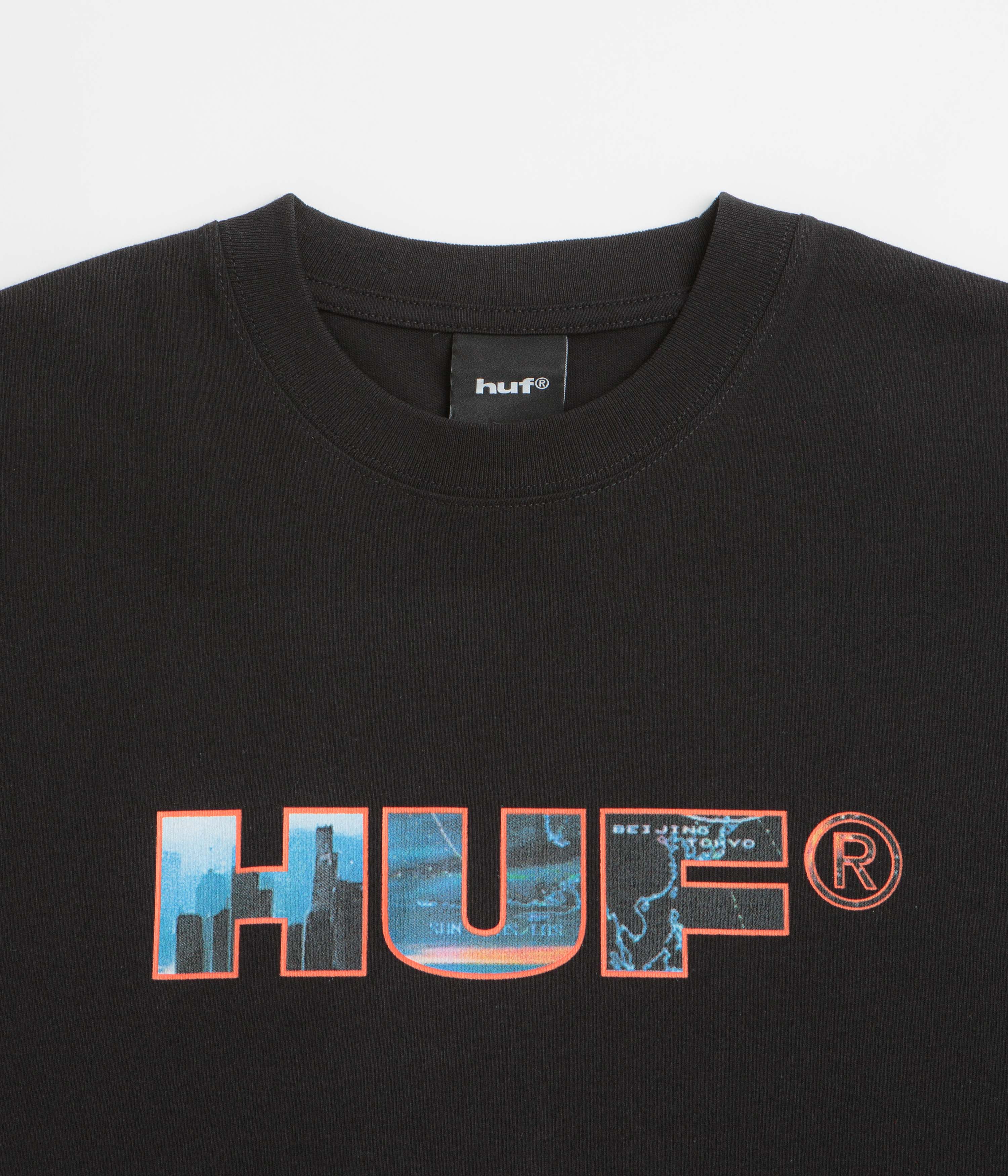 HUF Flight Path T-Shirt - Black