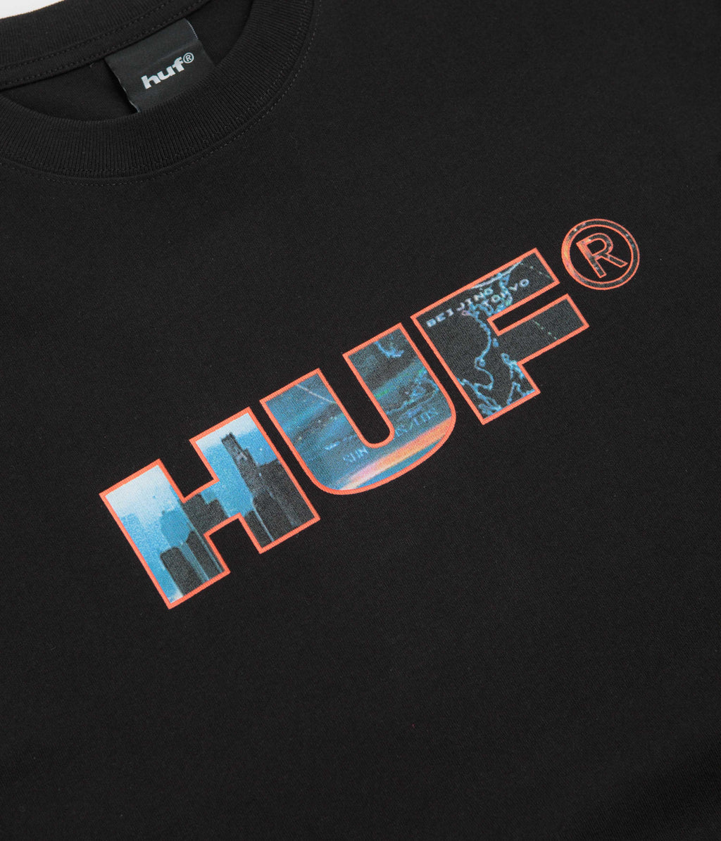 HUF Flight Path T-Shirt - Black