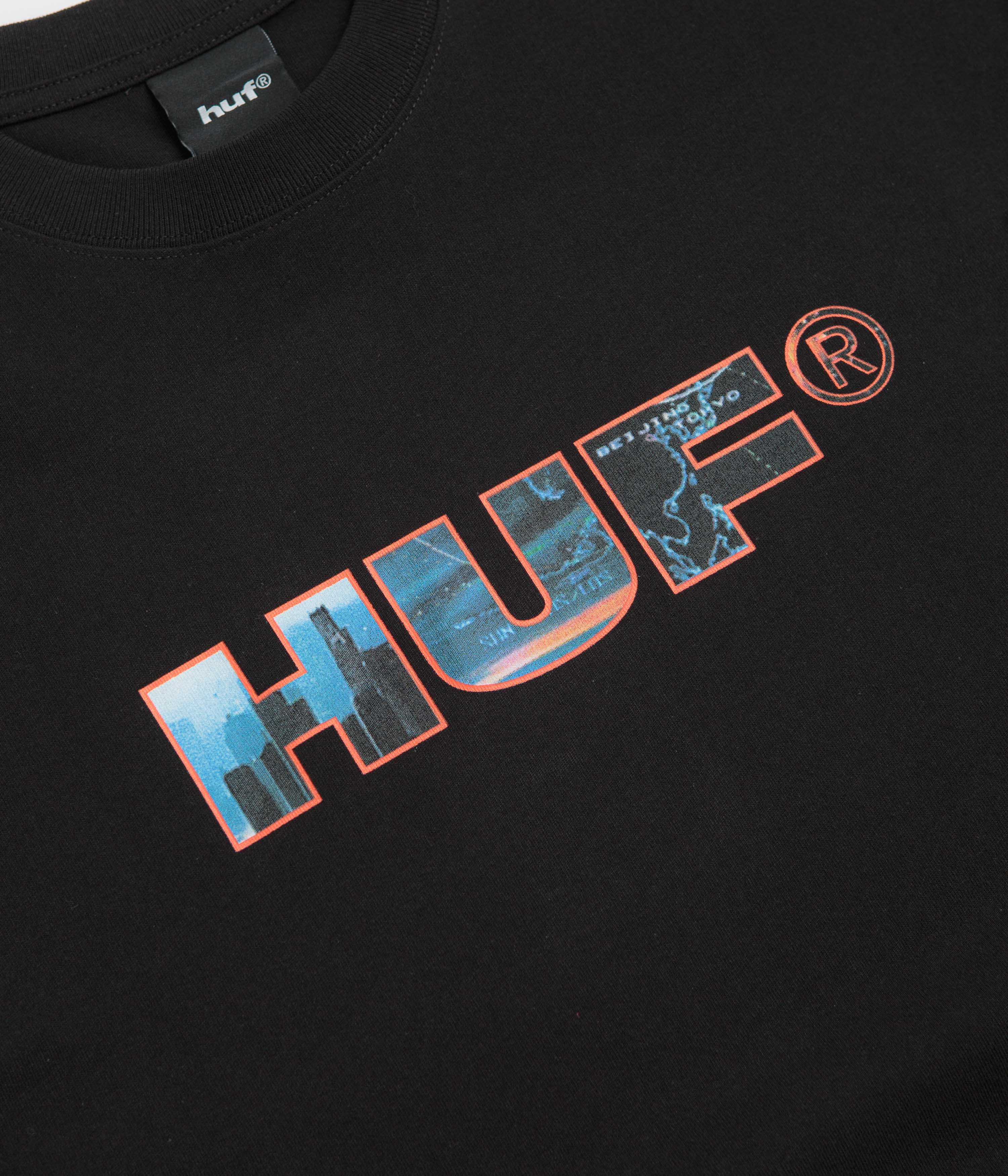 HUF Flight Path T-Shirt - Black