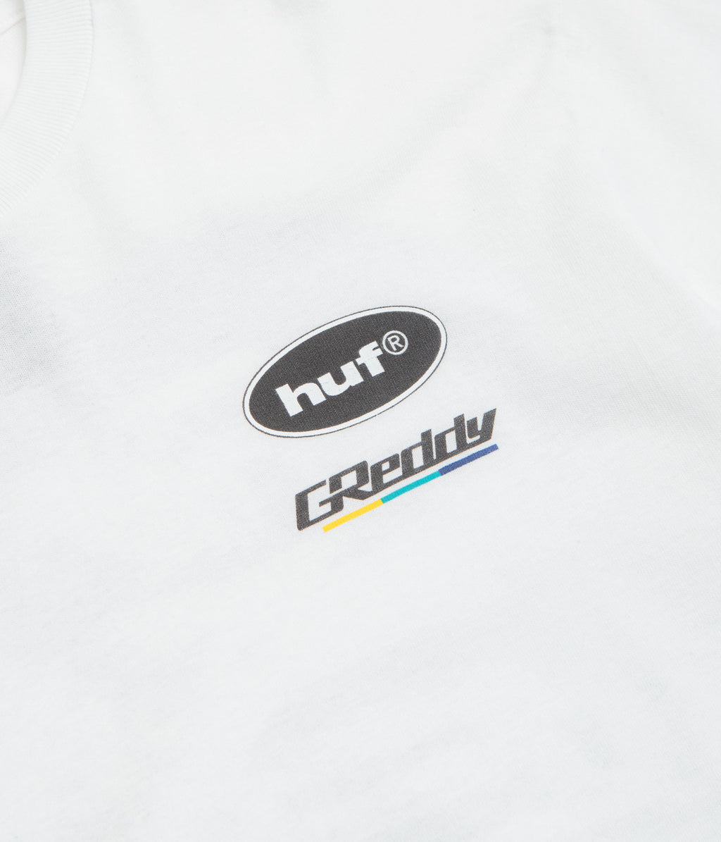 HUF Greddy Showcase T-Shirt - White