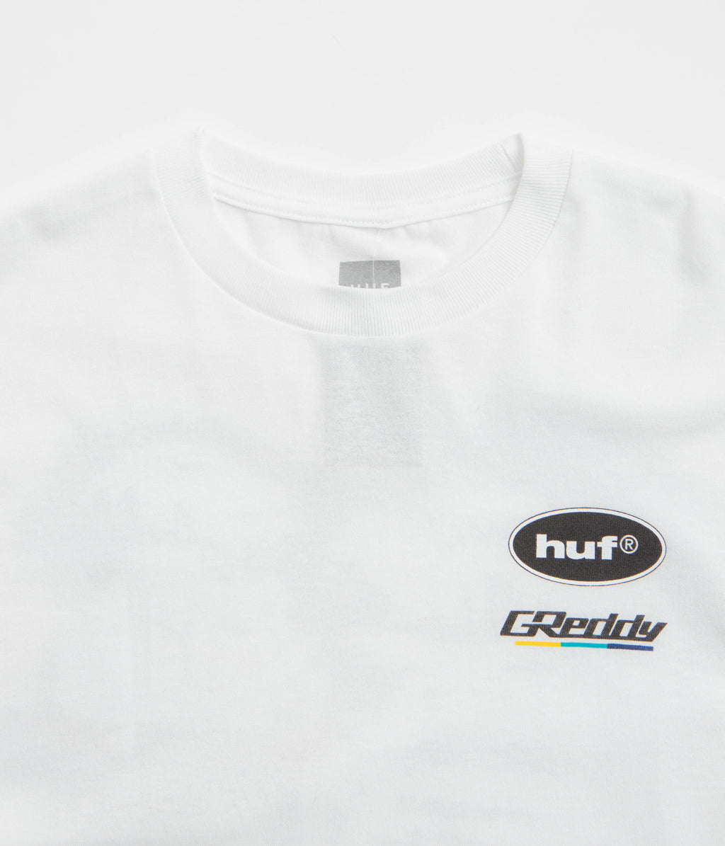 HUF Greddy Showcase T-Shirt - White