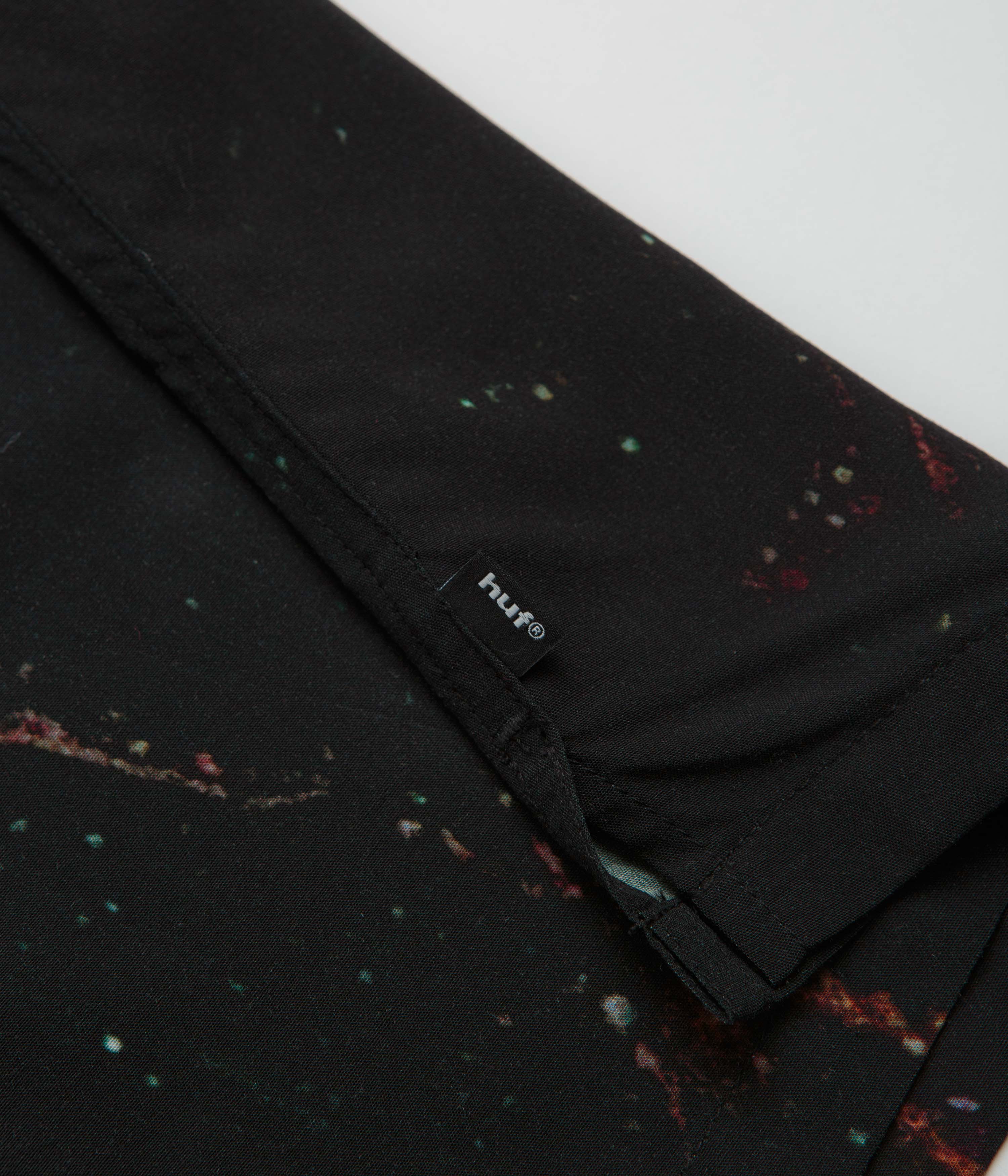 HUF Ground Control Short Sleeve Shirt - Black