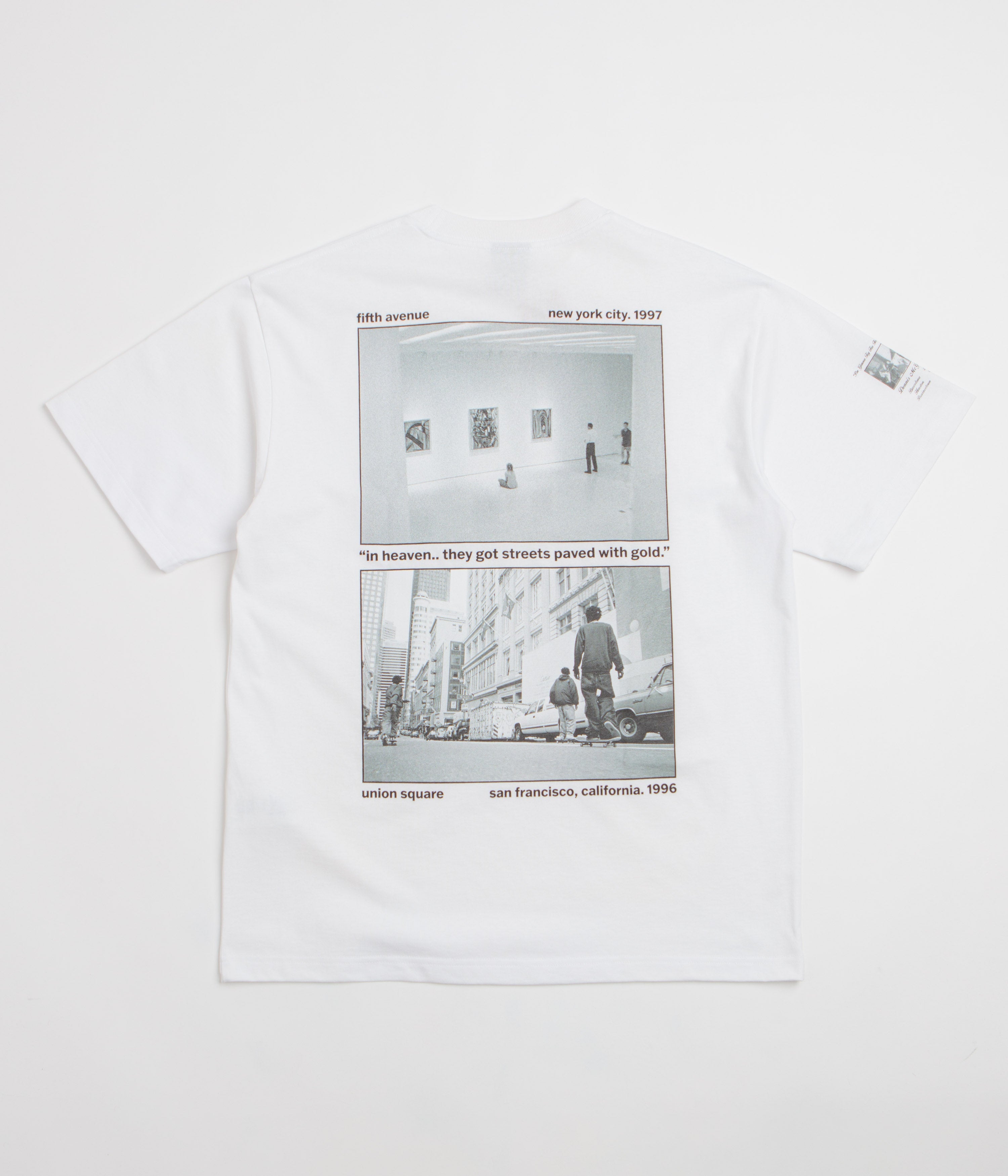 HUF Paved With Gold T-Shirt - White