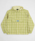 HUF Rivington Plaid 1/4 Zip Anorak - Tarragon