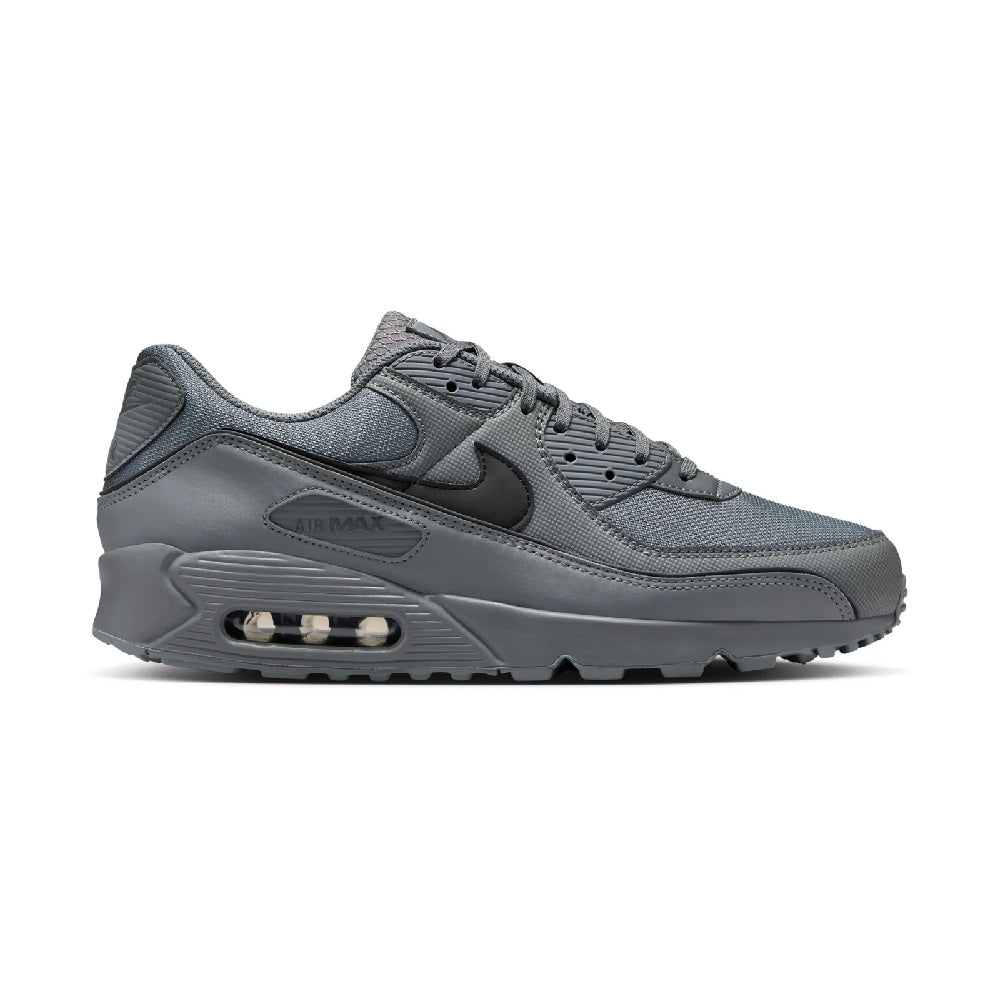 Men's Nike Air Max 90 PRM Smoke Grey/Black-Smoke Grey (HV4517 003)