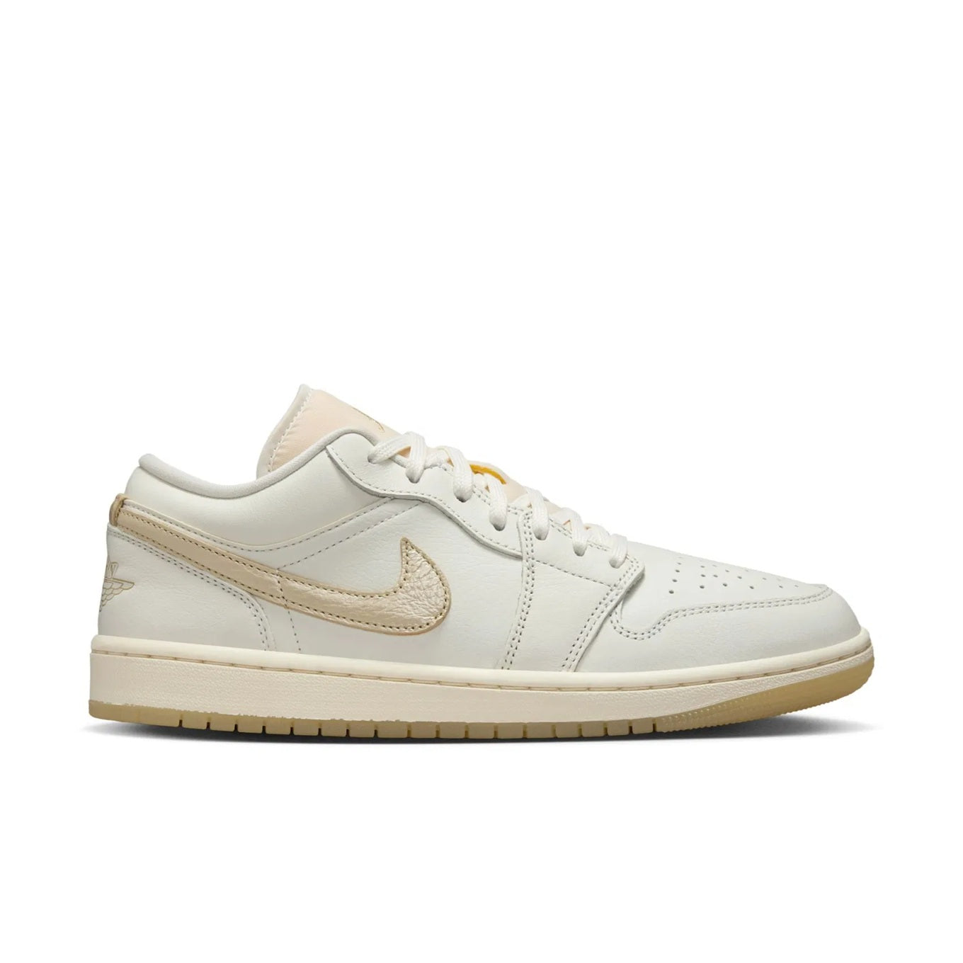 Women's Jordan 1 Low SE Sail/Team Gold-Pale Ivory (HV5157 100)
