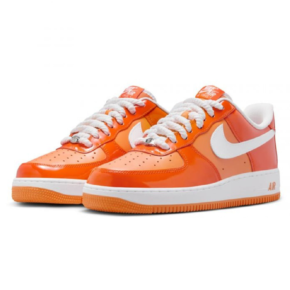 Men's Nike Air Force 1 '07 LV8 Safety Orange/White (HV9405 800)