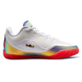 Men's Nike LeBron XXIII "Motor King" Wht/Mul-Clr-Lt Crimson (IB9562 102)