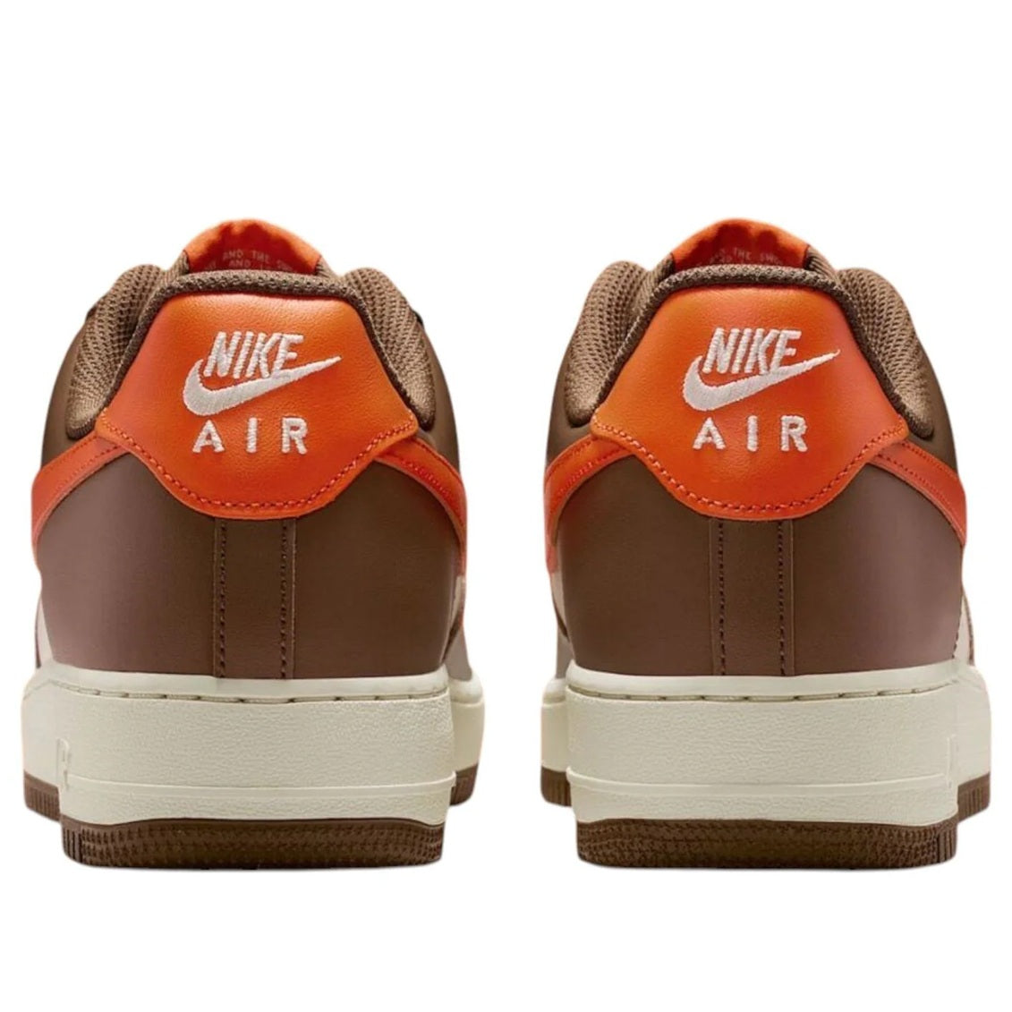 Men's Nike Air Force 1 '07 Mosswood Brown/Campfire Orange (IO7545 221)