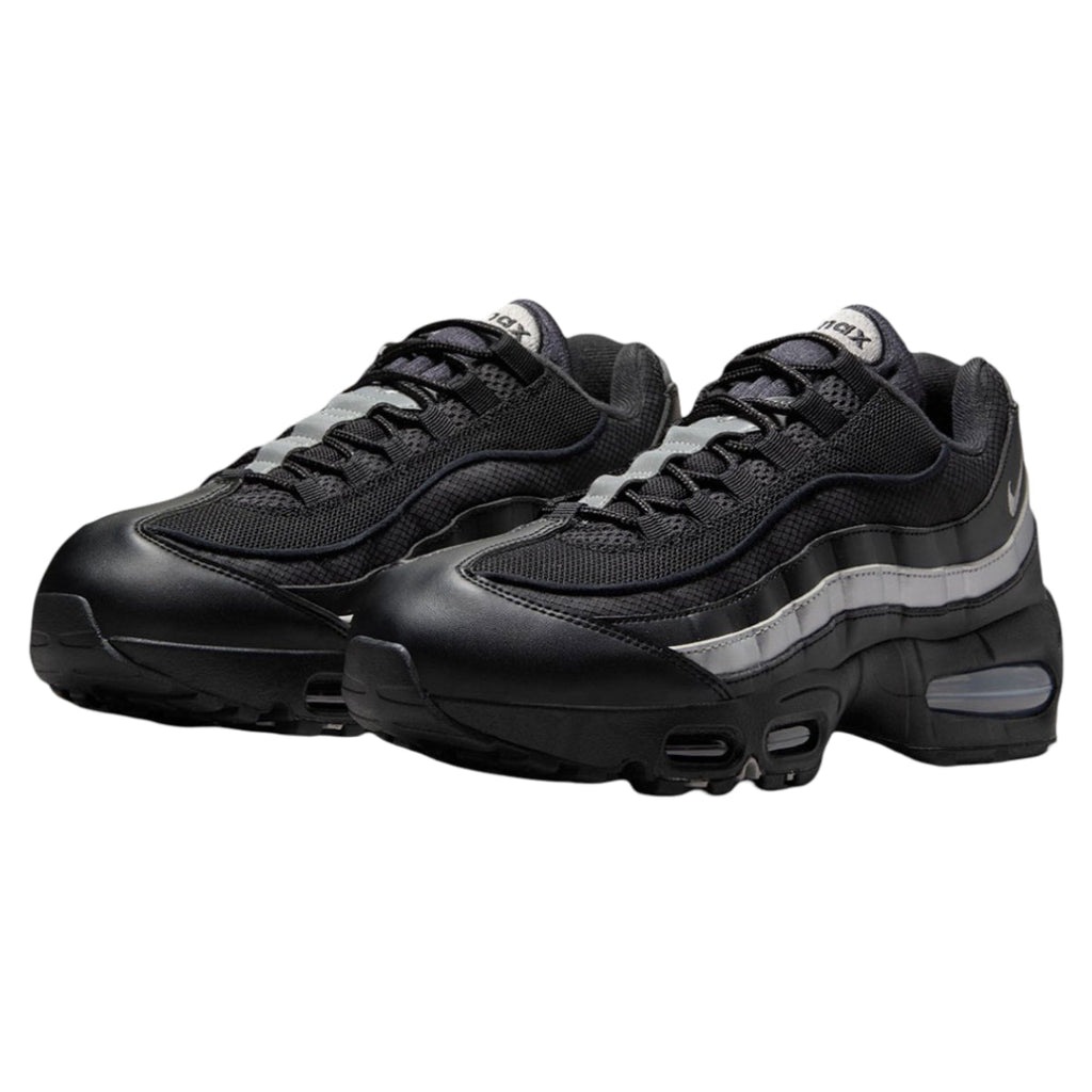 Nike Air Max 95 Og Big Bubble Black White Metallic Silver
