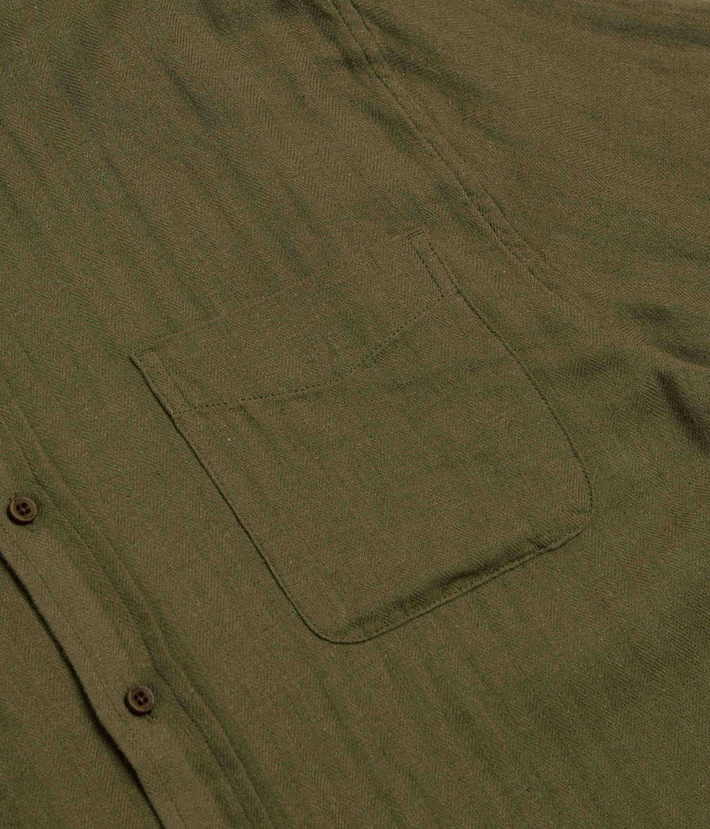 Katin Alan Solid Short Sleeve Shirt - Olive Night