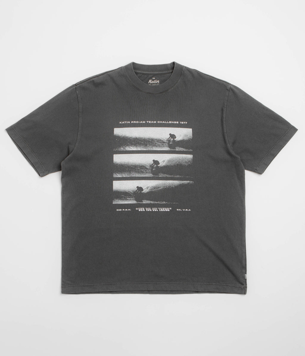 Katin Tunnels T-Shirt - Black Wash
