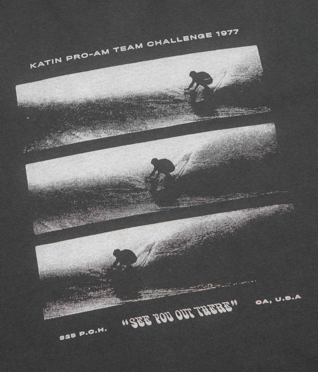 Katin Tunnels T-Shirt - Black Wash