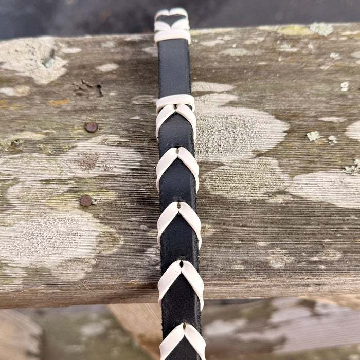 5/8" / Black/White