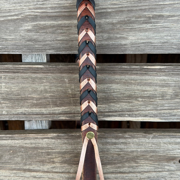 5/8" Double Laced / Brown/Copper/Blk