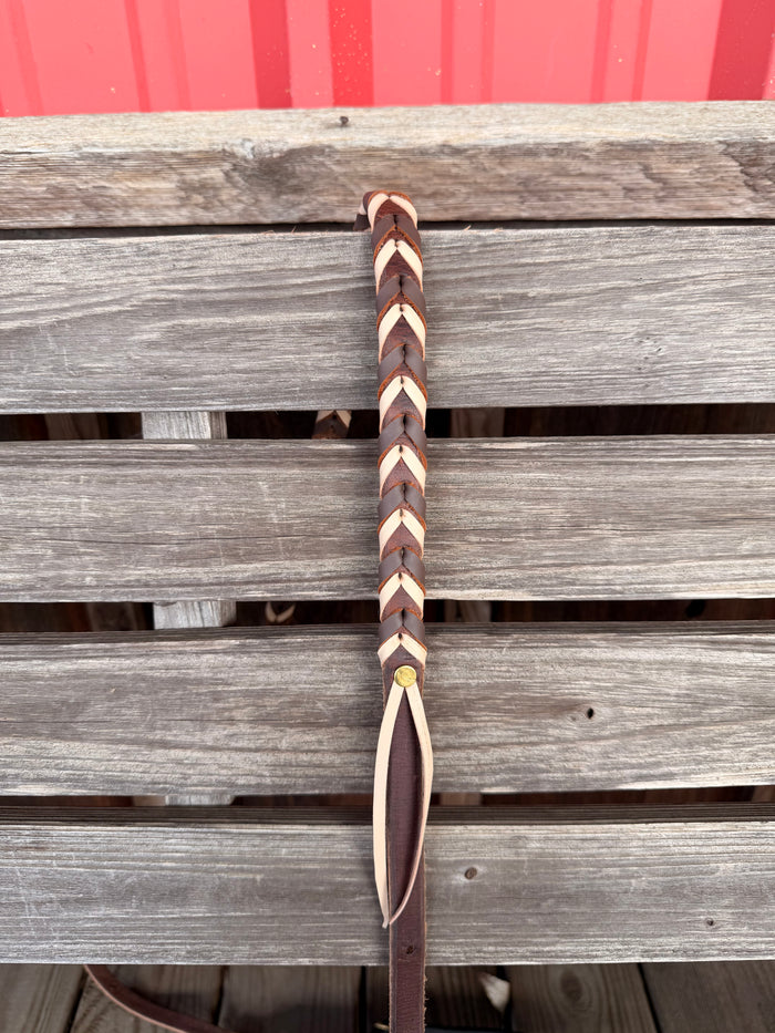 5/8" Double Laced / Brown/Brown/Tan