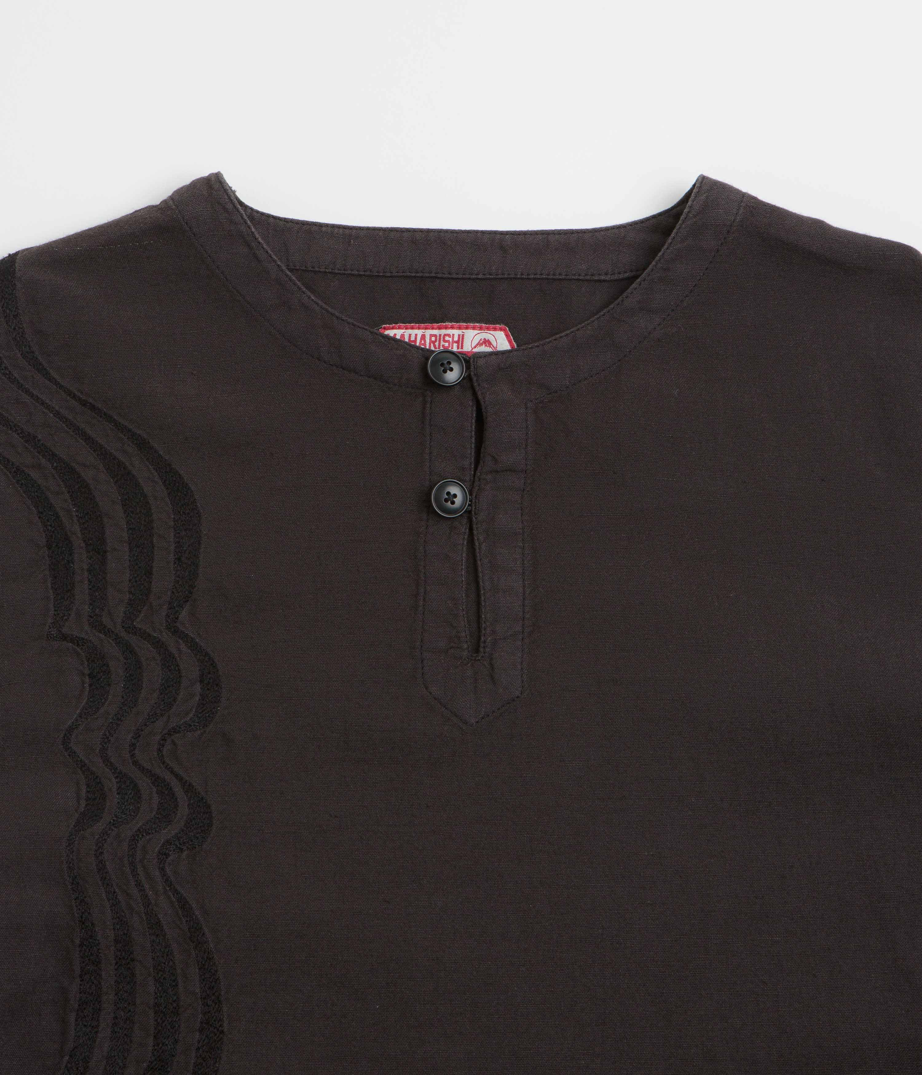Maharishi Kurta Shirt - Black