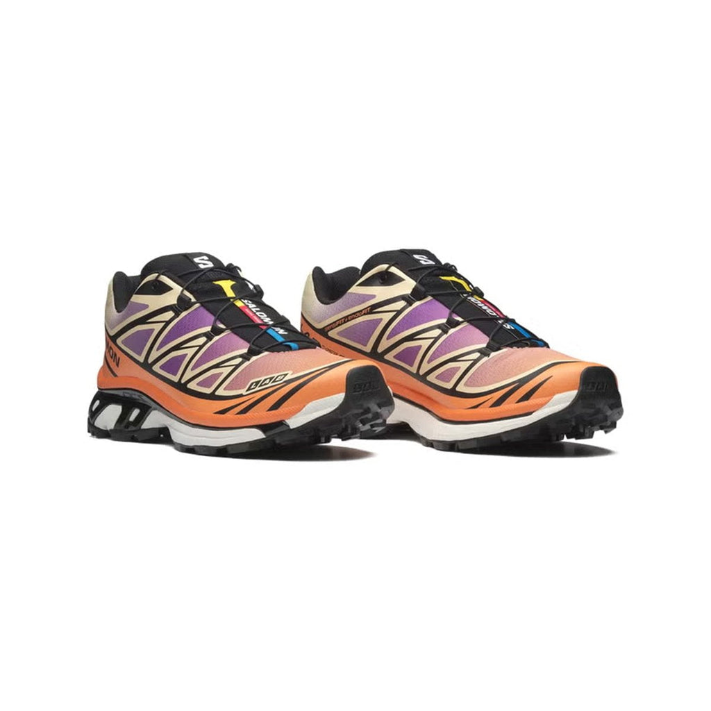Salomon Xt-6 Black Almond Dragon Fire