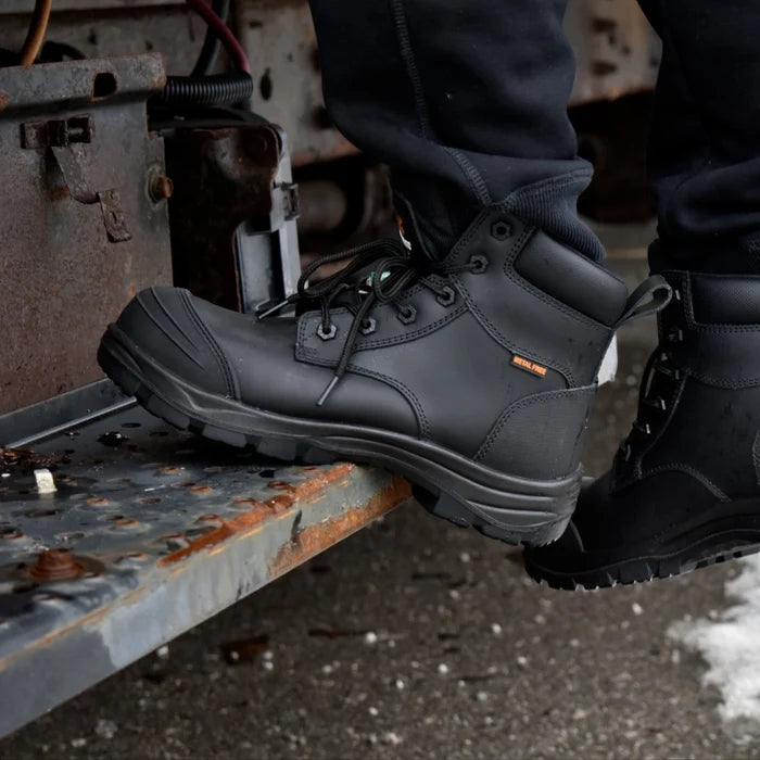 Men's CSA ASTM Composite Toe 6" Work Boots - McCoy Black - MooseLog
