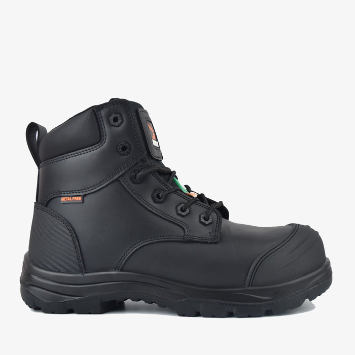 Men's CSA ASTM Composite Toe 6" Work Boots - McCoy Black - MooseLog