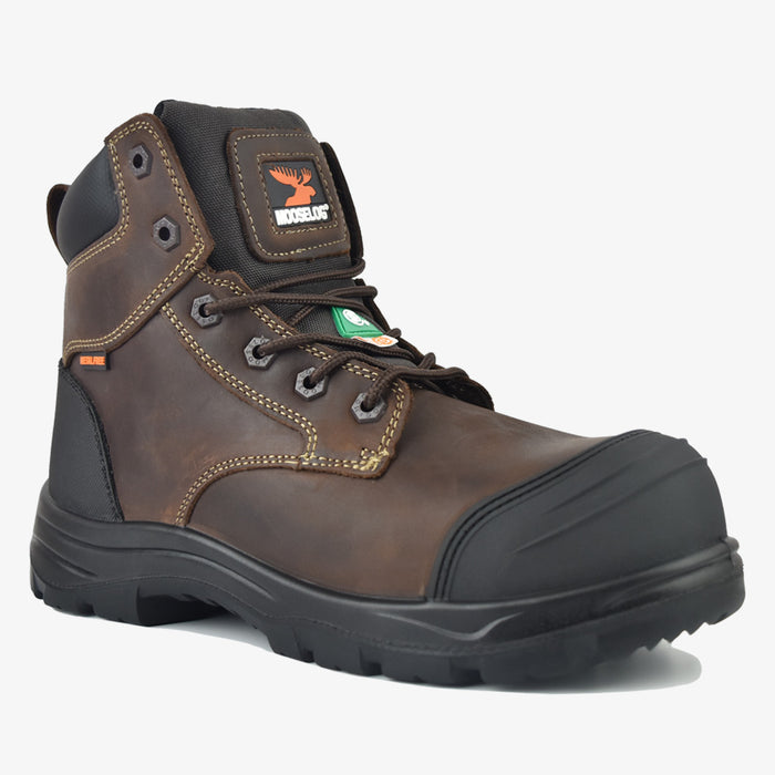 Men's CSA ASTM Composite Toe 6" Work Boots - McCoy Brown - MooseLog