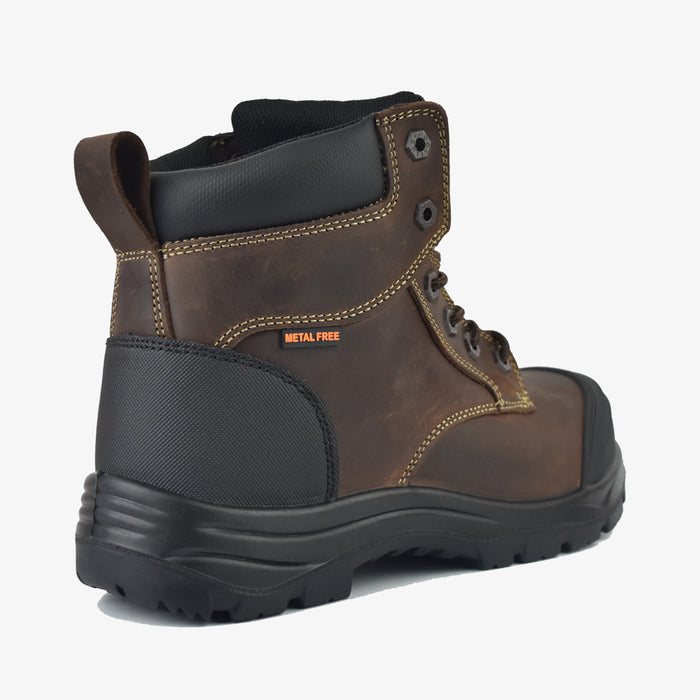 Men's CSA ASTM Composite Toe 6" Work Boots - McCoy Brown - MooseLog