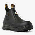 Men's CSA ASTM Composite Toe Chelsea Work Boots - Timber Black - MooseLog