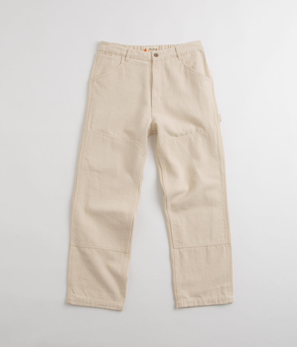 Mollusk Canvas Work Pants - Natural