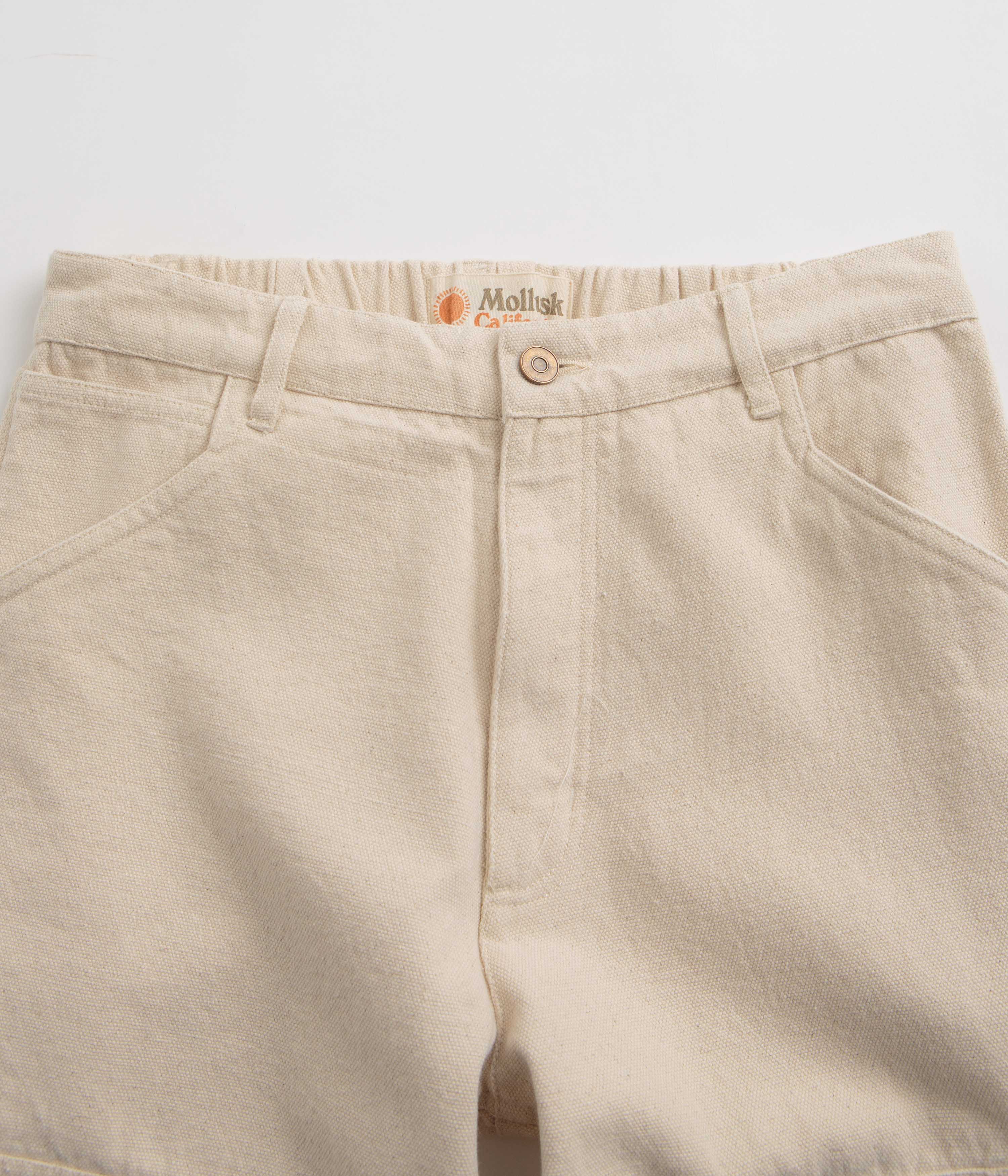 Mollusk Canvas Work Pants - Natural