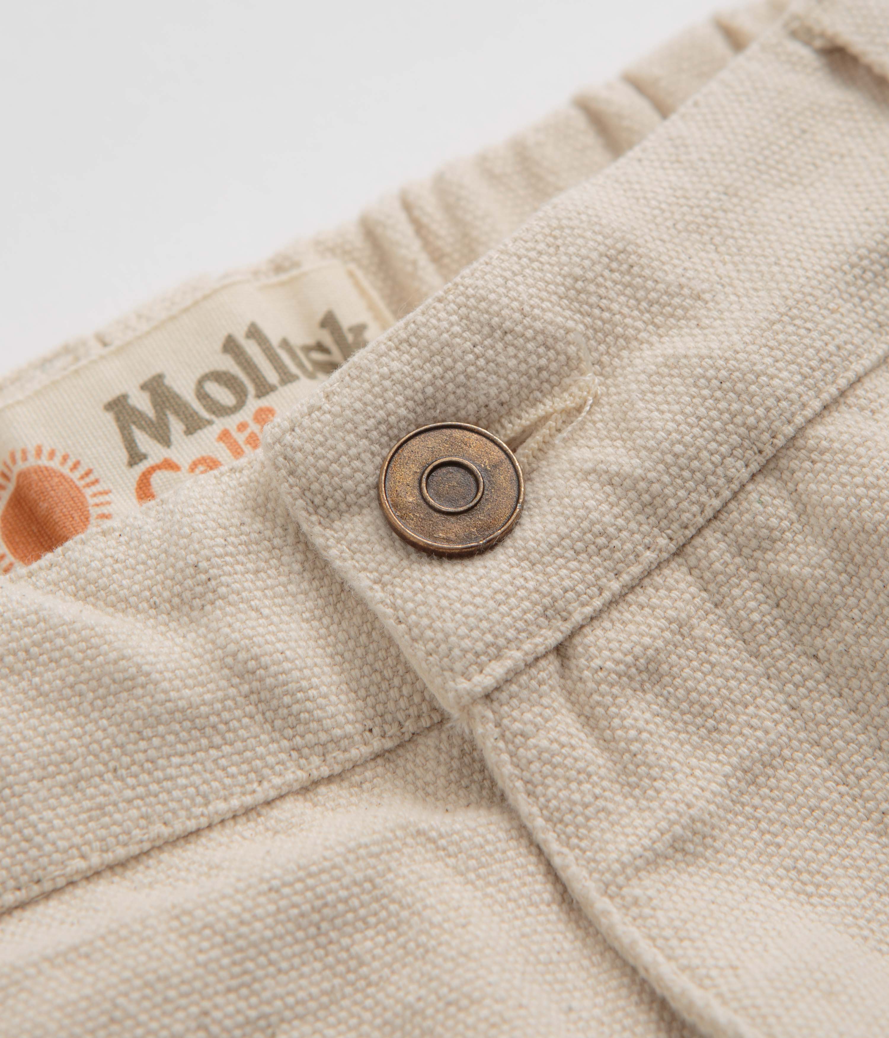 Mollusk Canvas Work Pants - Natural