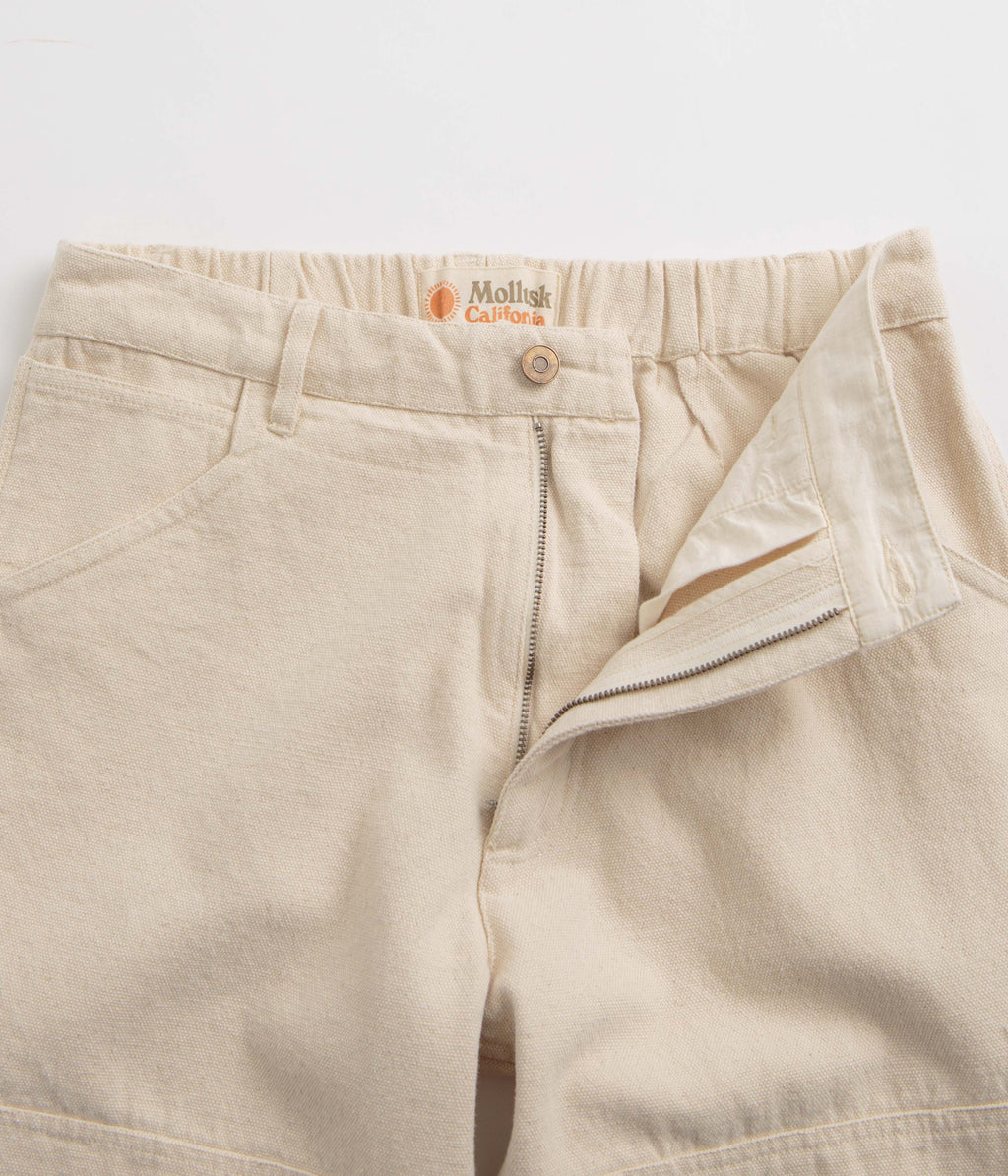 Mollusk Canvas Work Pants - Natural