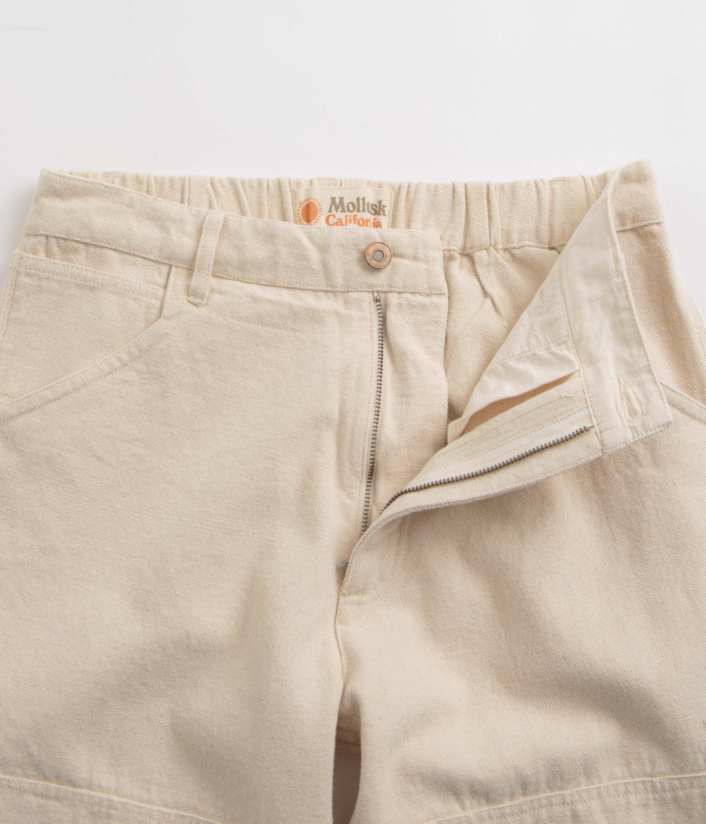 Mollusk Canvas Work Pants - Natural
