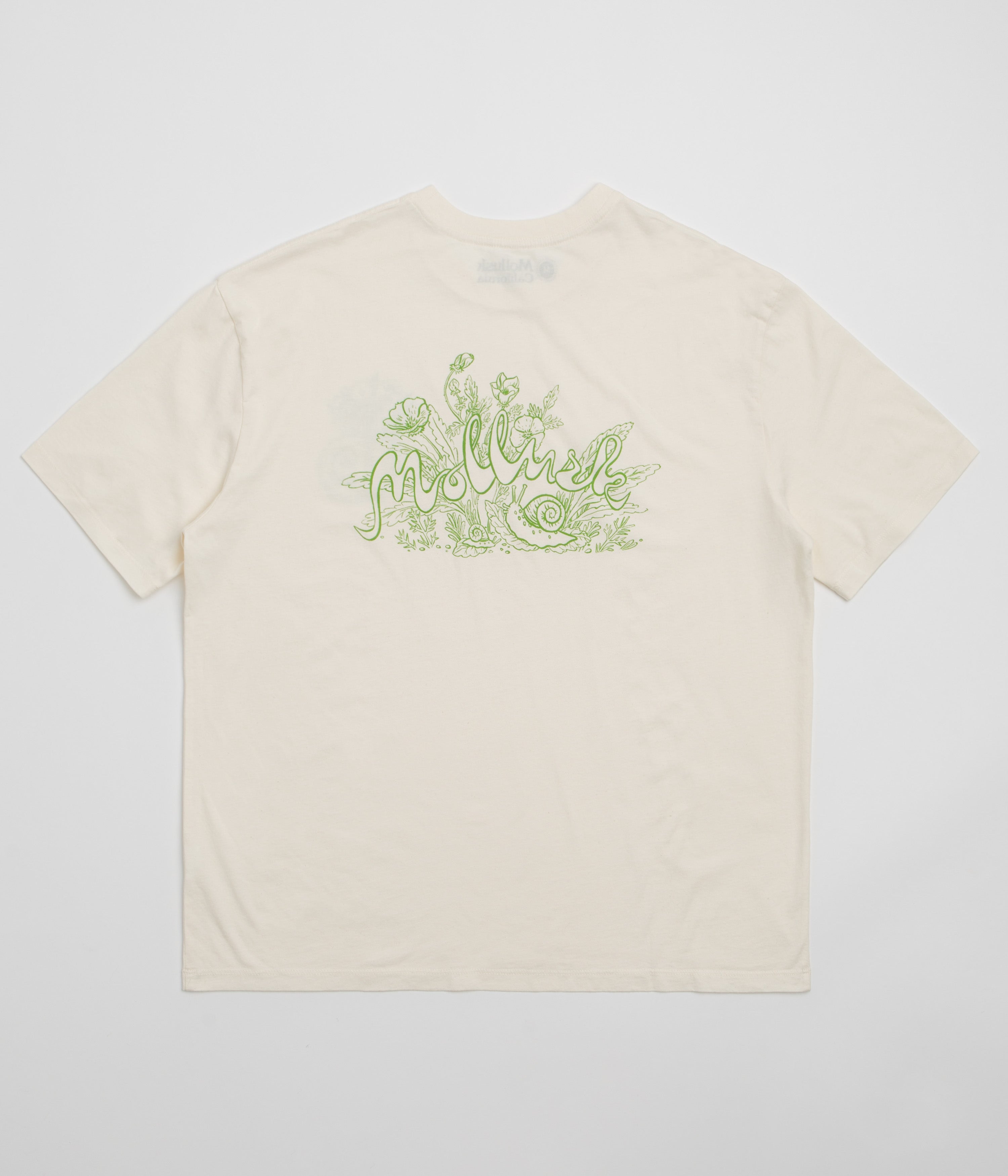 Mollusk Earth Ship T-Shirt - Antique White