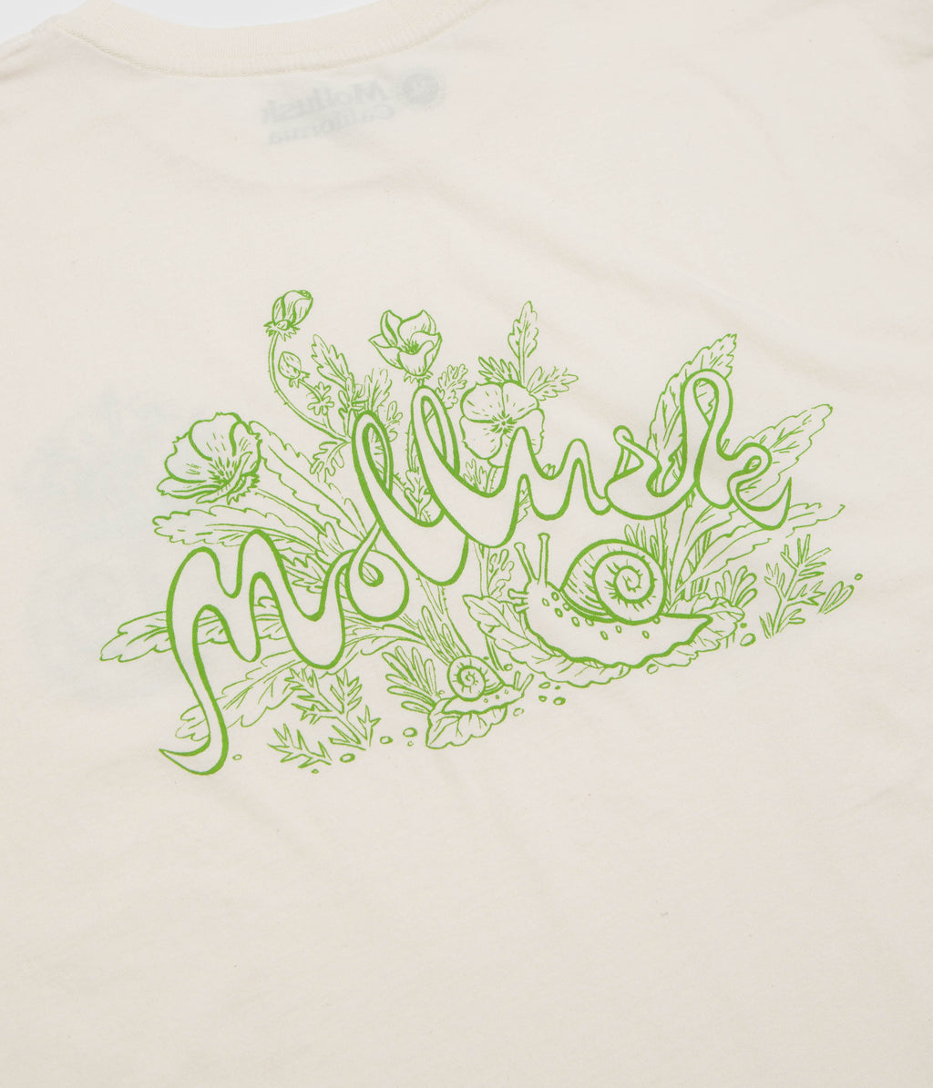 Mollusk Earth Ship T-Shirt - Antique White