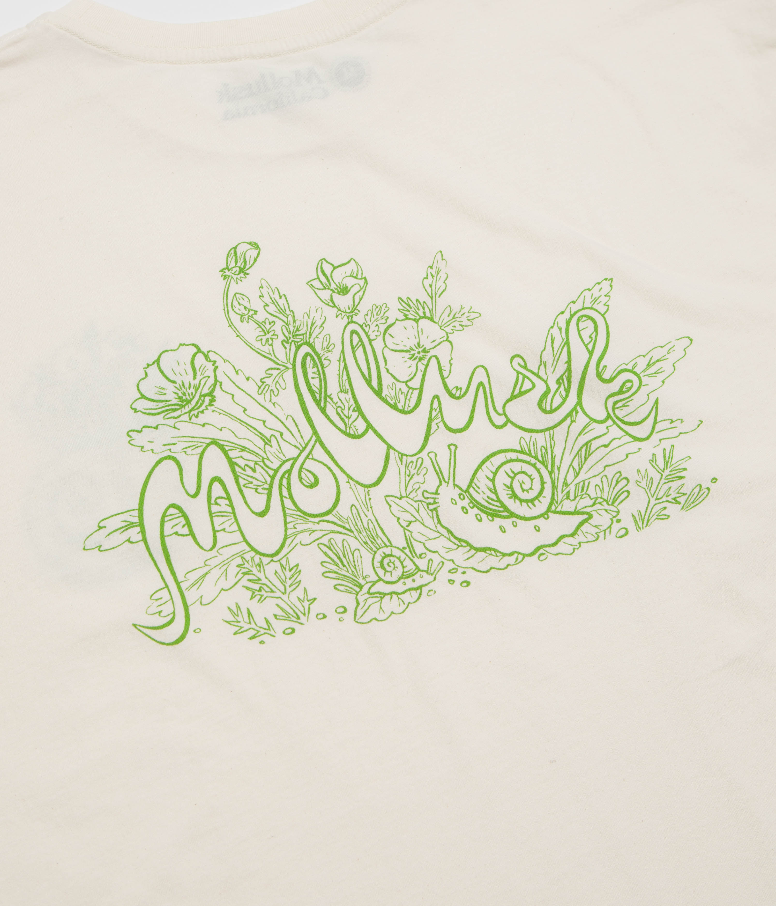 Mollusk Earth Ship T-Shirt - Antique White