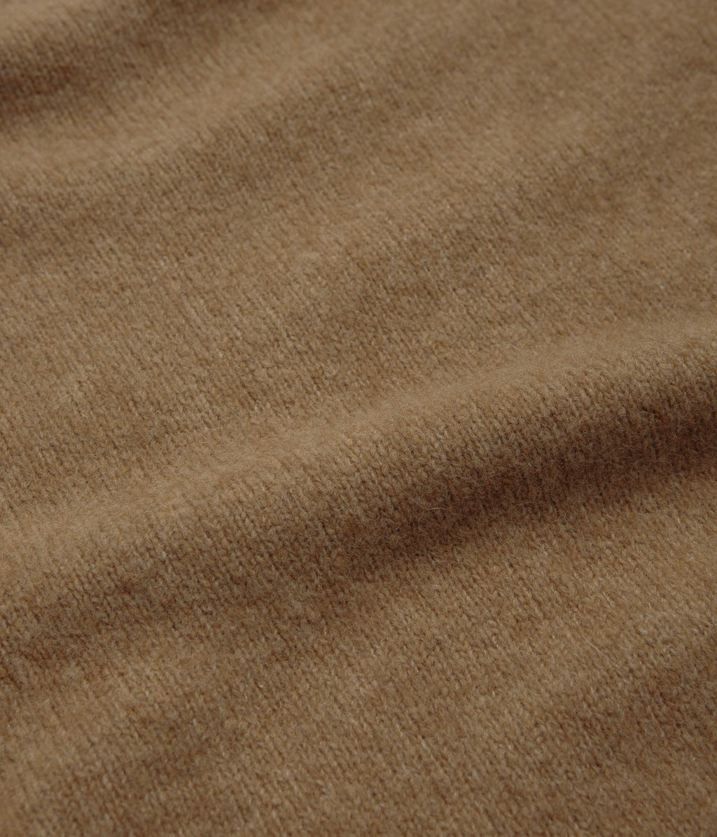 Mollusk Fuzzy Cambridge Sweatshirt - Butterscotch